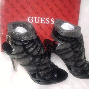 Guess Women Black Stiletto/Shoes Size 7.5 M